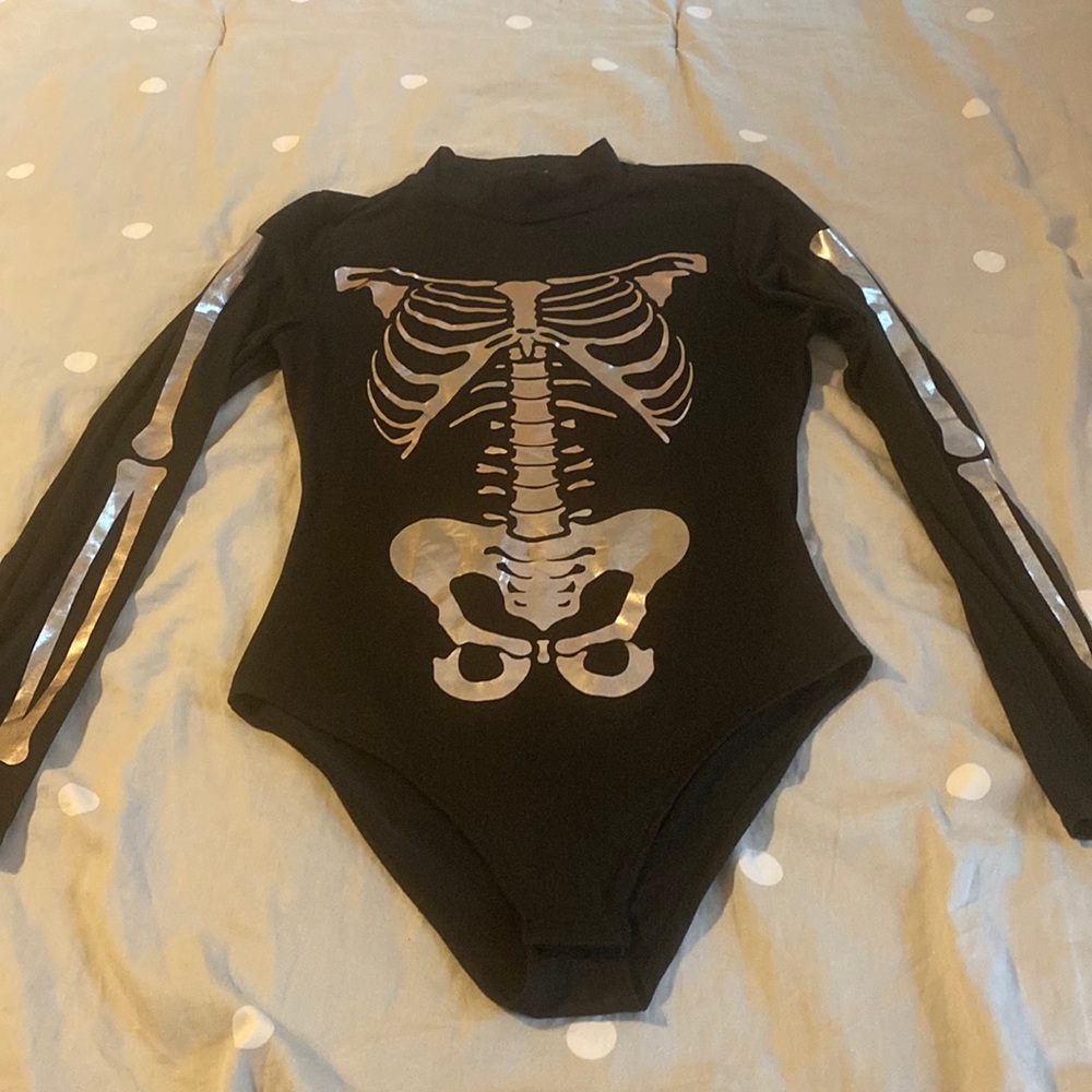 Skeleton bodysuit